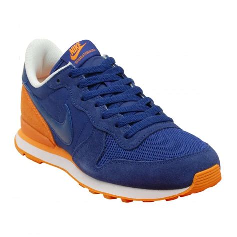 royal blue and orange shoes.